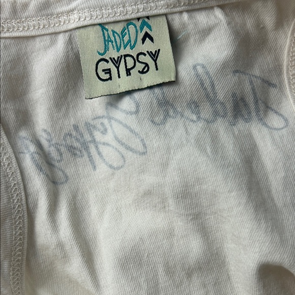 NEW Jaded Gypsy Fruitful Endeavors seed sack sleeveless PAZ tank dress S/M - Picture 8 of 12